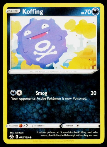 Koffing corona comune zenith - comune,