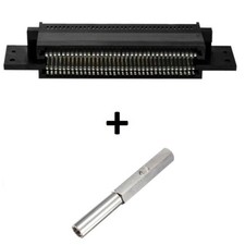 CONNETTORE CARTUCCIA NINTENDO NES + GAMEBIT CONSOLE RICAMBIO 8 BIT 72 PIN SLOT