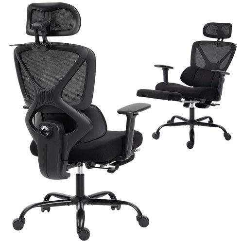 Homcom sedia ergonomica con - homcom,