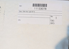 Vetro laterale sinistro