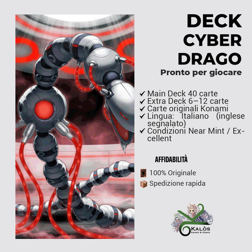 Yugioh mazzo deck cyber - deck, drago