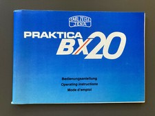 Praktica BX 20 Zeiss LIBRETTO ISTRUZIONI Inglese/tedesco/francese  SCTCAT2