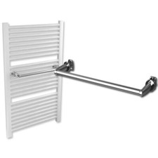 Porta asciugamano Handy universale per termoarredo scaldasalviette cromo cm 36