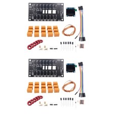 2X ATU-100 Sintonizzatore Antenna 1.8-50MHz Sintonizzatore Antenna Automatico + OLED Fi1791