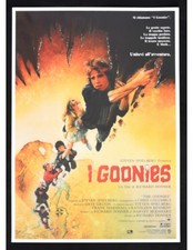 locandina THE GOONIES I richard donner steven spielberg brolin cohen CAT2