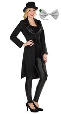 Costume frack donna nero con