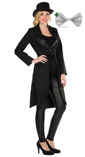 Costume frack donna nero - , con