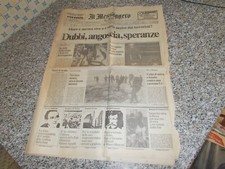 GIORNALE IL MESSAGGERO ANNO