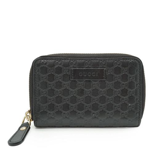 Gucci black microguccissima - gg,