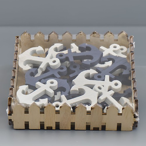 Scatola legno segnaposto - scatola, 24