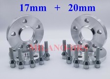 KIT 4 DISTANZIALI RUOTA 17+20mm ALFA ROMEO 159 - BRERA - SPIDER + BULLONI