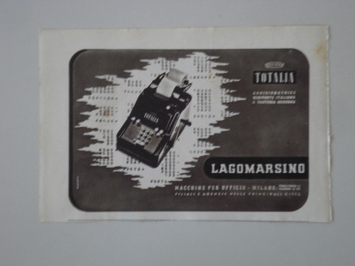 Advertising pubblicità 1942 - advertising,