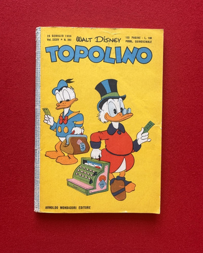 Topolino 203 prima edizione - topolino,