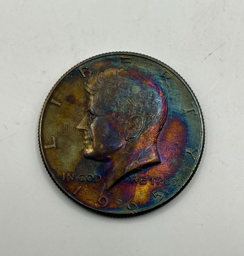 1965 kennedy mezzo dollaro - kennedy, 40%
