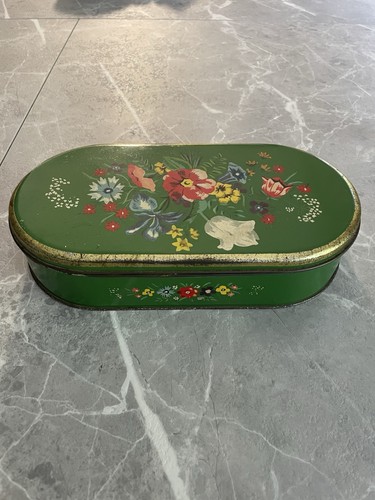 Scatola latta vintage perugina - scatola,