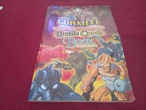 Album gormiti battle cards - album,