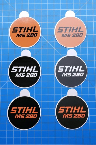 Adesivo vinile per stihl ms - adesivo,