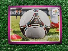 FIGURINA CALCIATORI PANINI EURO 2012 PALLONE N°46 CALCIO EUROPEI ⚽️