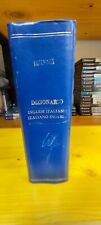 Dizionario Inglese-Italiano Hutchings 1992 vintage raro libro lettura