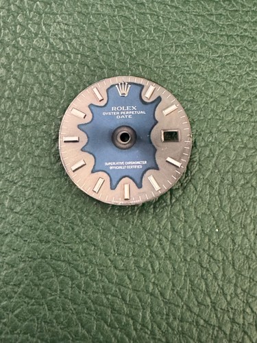 Rolex date silver dial - date,
