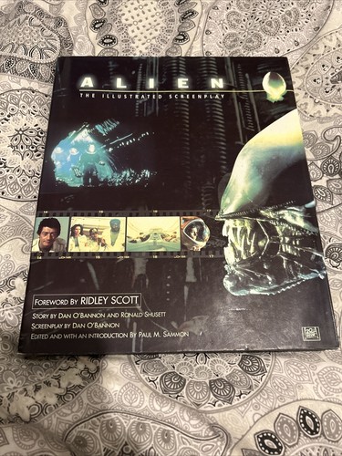 Ridley scott alien illustrated - scott,