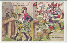 SATIRICA - WW1 - Propaganda contro gli imperi centrali - Che vespaio !  -- 