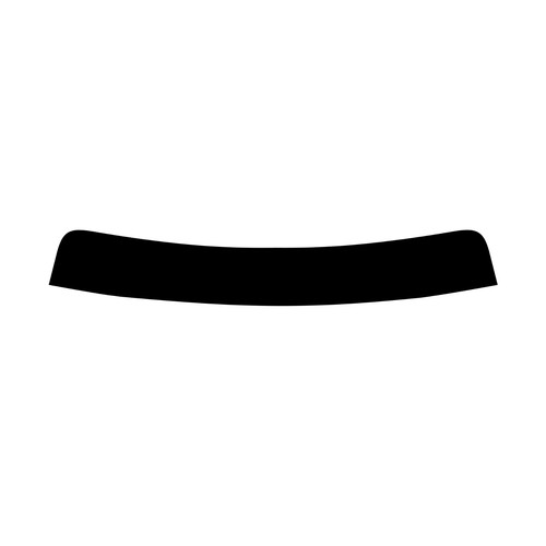 Fascia parasole parabrezza - fascia,