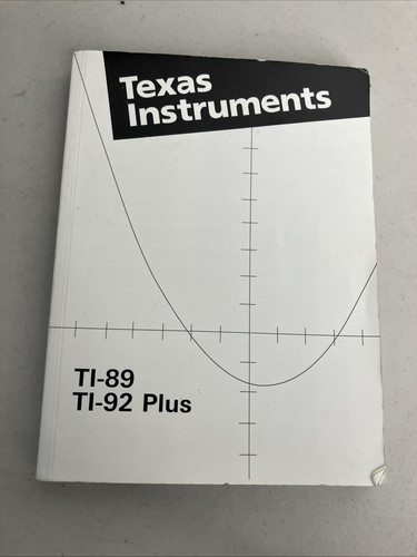 Texas instruments ti 92 - texas,