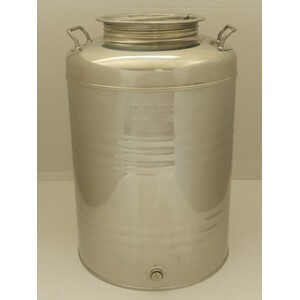Fusto olio acciaio - inox, 50