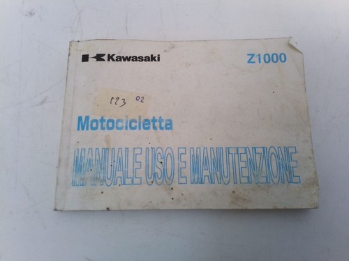 Kawasaki z1000 2002 - 2002, libretto