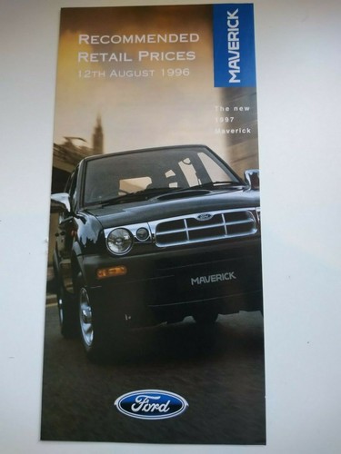 Ford maverick 4x4 - ford,