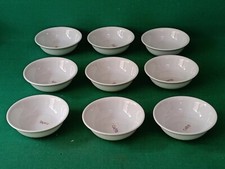 9 COPPETTE CIOTOLE ANTIPASTIERE GELATO MACEDONIA DESSERT RICHARD GINORI. CQ98