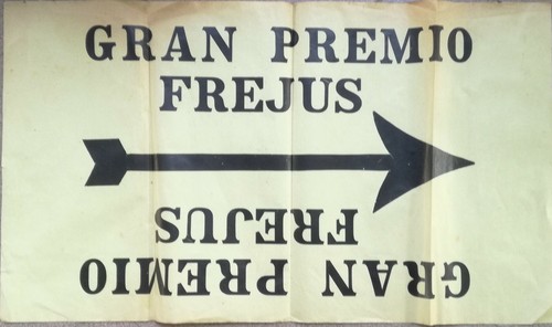 Freccia indicazione gran - freccia, "gran