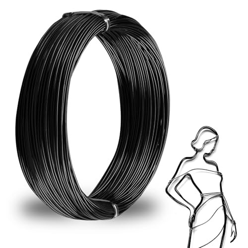 Filo alluminio nero - filo, 1