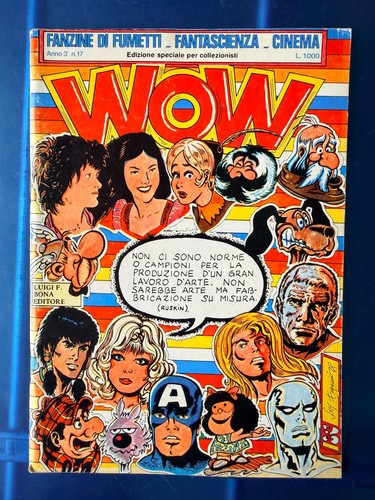Wow fanzine di fumetti - #17,,