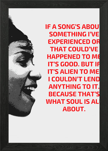 Aretha franklin poster arte - aretha,