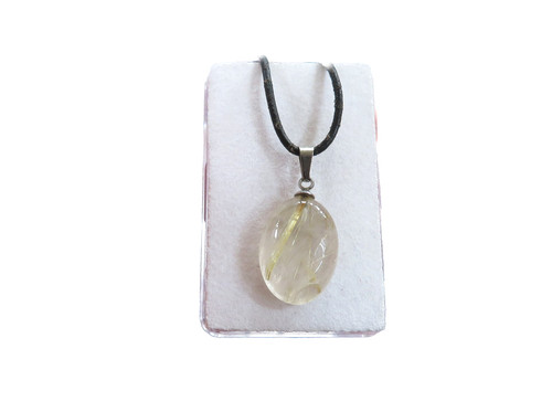 Ciondolo cabochon quarzo