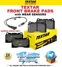 TEXTAR Front BRAKE PADS + WEAR