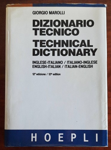 Dizionario tecnico - dizionario,