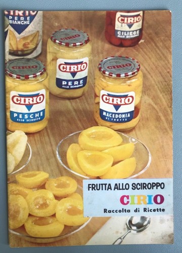 Ricettario cirio frutta allo - -,