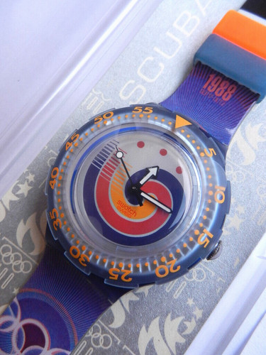 Swatch scuba sdz100 seoul 1988 - scuba,