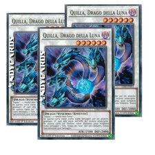 3x QUILLA, DRAGO DELLA LUNA • (Moon Dragon Quilla) • Comune • LDS3 IT053 • 1Ed