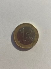 moneta RARA 1 EURO RARA SPAGNA 2001