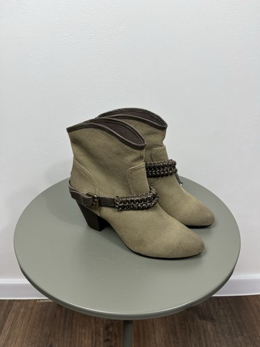 Stivaletti tela beige - stivaletti,