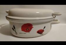 PENTOLA OVALE SMALTATA