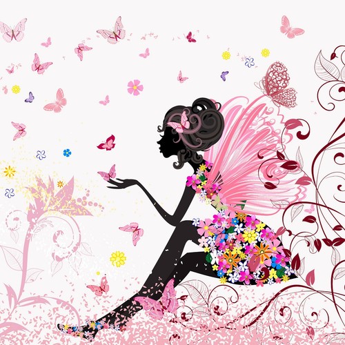 Fata cameretta bambina - fata,