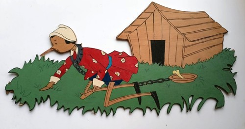 Pinocchio sagoma legno - sagoma,