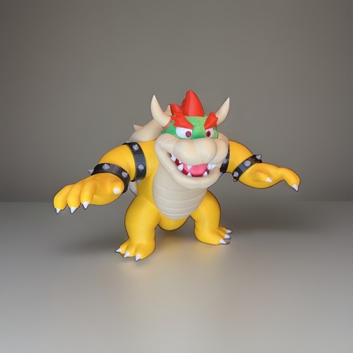 Action figure bowser super - action,