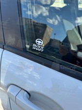 2 Adesivi Sticker Auto Moto antifurto BLOCK SHAFT  camion camper gps tracker