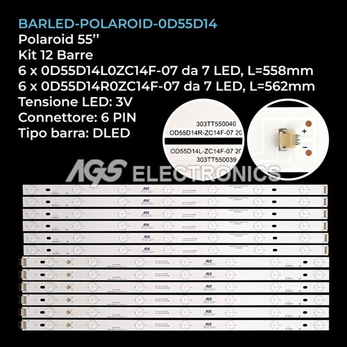 Kit barre strip - kit, tv
